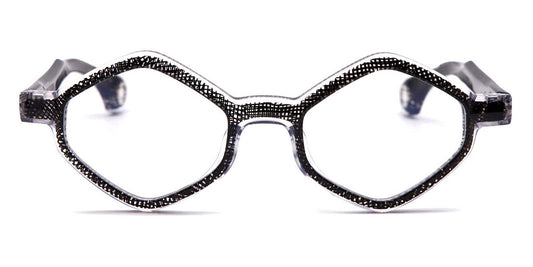 Blake Kuwahara® THORNE BLK THORNE BLACK WEAVE 48 - BLACK WEAVE Eyeglasses