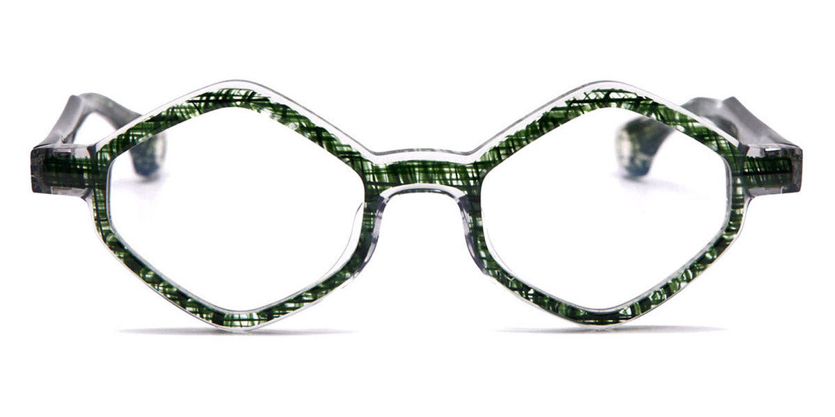 Blake Kuwahara® THORNE BLK THORNE GREEN WEAVE 48 - GREEN WEAVE Eyeglasses