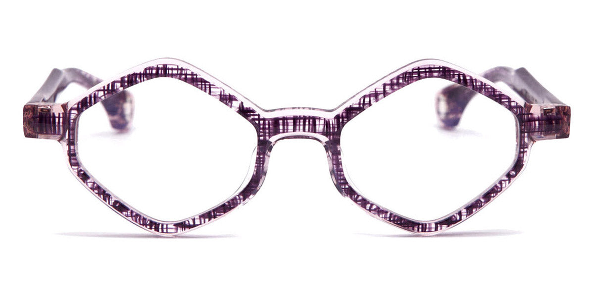 Blake Kuwahara® THORNE BLK THORNE VIOLET WEAVE 48 - VIOLET WEAVE Eyeglasses