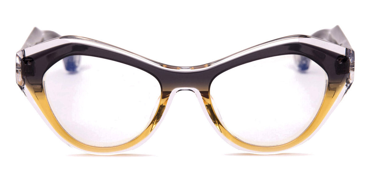 Blake Kuwahara® Valerio BLK VALERIO GREY/GOLD 50 - Grey/Gold Eyeglasses