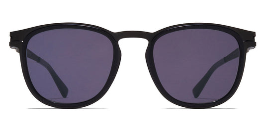 Mykita® CANTARA MYK CANTARA A6 Black/Black / Cool Grey Solid 47 - A6 Black/Black / Cool Grey Solid Sunglasses