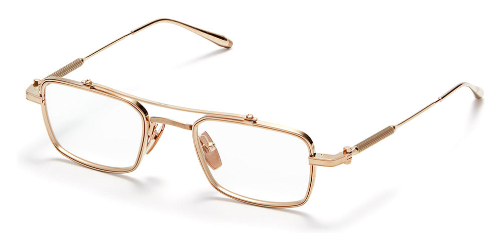 AKONI® Cassini AKO Cassini 304A 48 - Brushed White Gold Eyeglasses