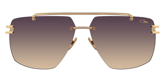 Cazal® 9107 CAZ 9107 001 62 - 001 Black/Gold / Brown Gradient AR Sunglasses