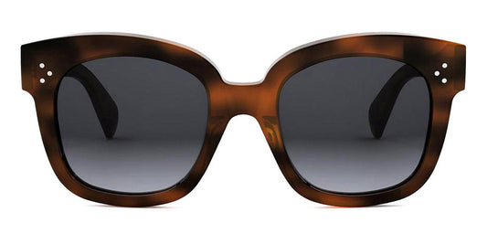 Celine® CL4002UN CEL CL4002UN 53B 54 - 53B Shiny Havana / Grey Gradient Sunglasses