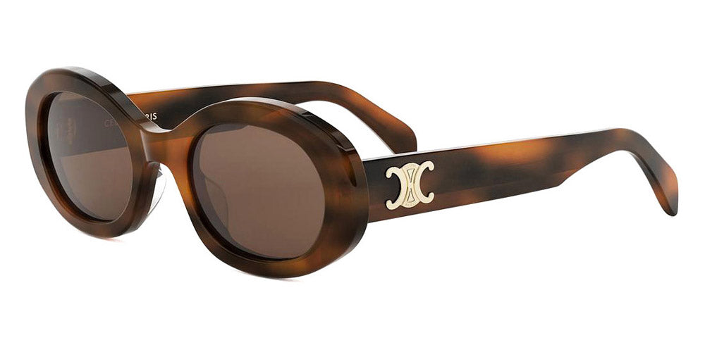 Celine® CL40194U CEL CL40194U 53E 52 - 53E Shiny Havana / Brown Normal Sunglasses