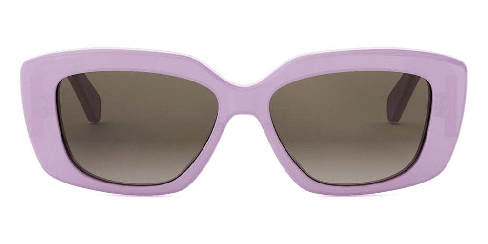 Celine® CL40216U CEL CL40216U 78F 55 - 78F Shiny Violet / Brown Gradient Sunglasses