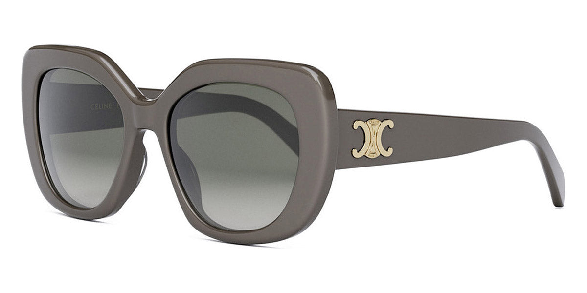 Celine® CL40226U CEL CL40226U 20B 55 - Shiny Taupe / Warm Grey Sunglasses