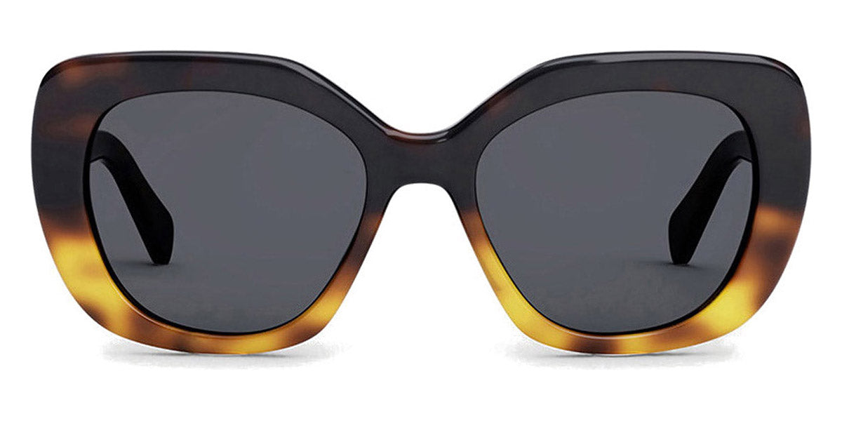 Celine® CL40226U CEL CL40226U 56A 55 - Shiny Gradient Havana / Smoke Sunglasses