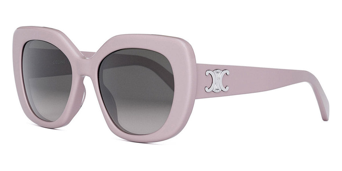 Celine® CL40226U CEL CL40226U 72F 55 - Shiny Pink / Brown Sunglasses