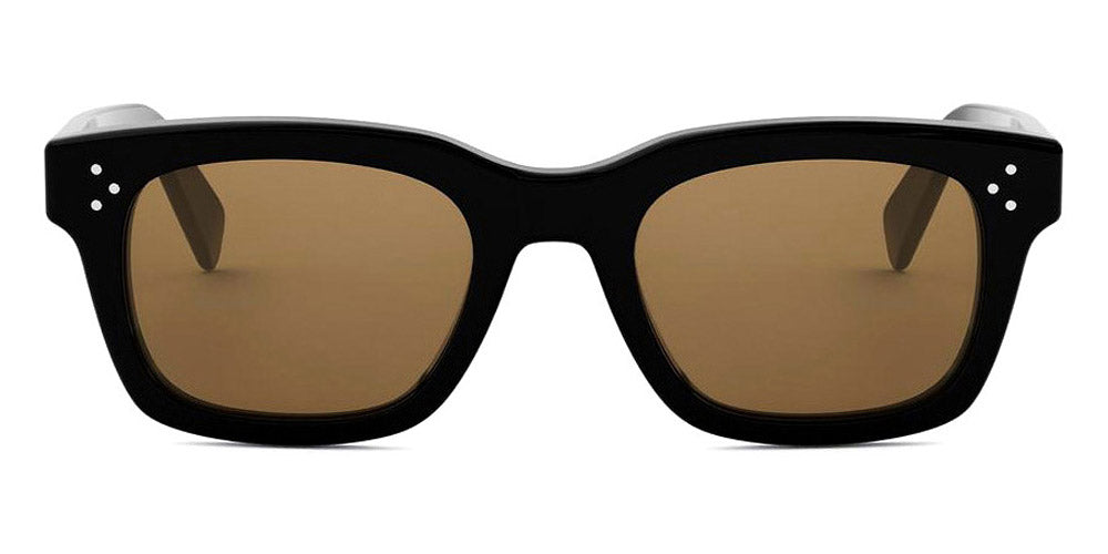 Celine® CL40232I CEL CL40232I 01J 51 - 01J Shiny Black / Brown Normal Sunglasses