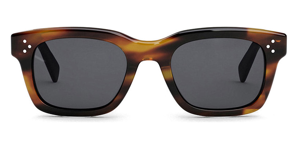 Celine® CL40232I CEL CL40232I 56A 51 - Shiny Havana / Smoke Sunglasses