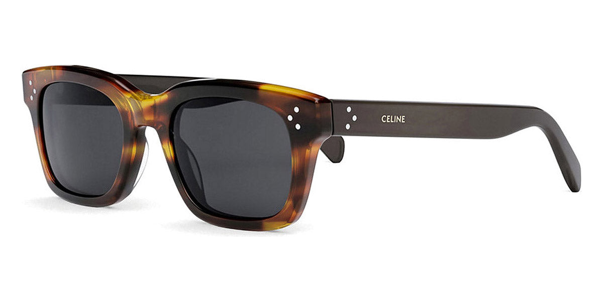 Celine® CL40232I CEL CL40232I 56A 51 - Shiny Havana / Smoke Sunglasses