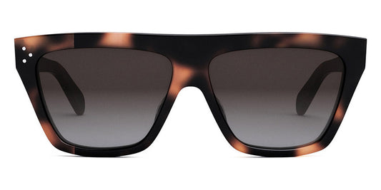Celine® CL40256I CEL CL40256I 55K 58 - Shiny Pink Havana / Gradient Roviex Sunglasses