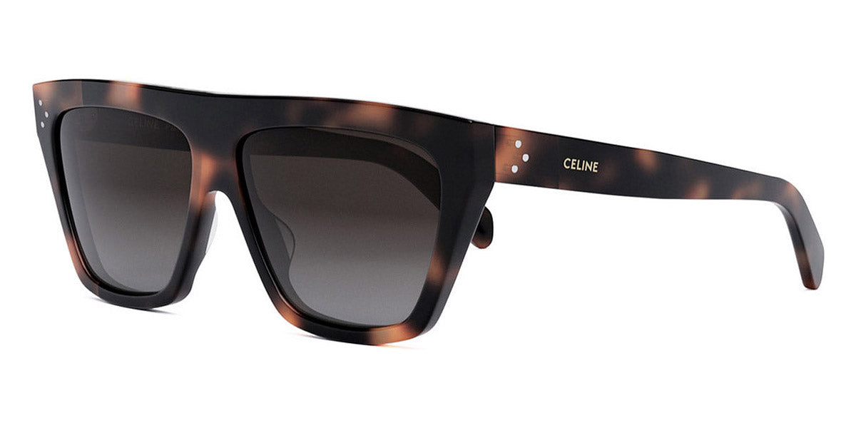 Celine® CL40256I CEL CL40256I 55K 58 - Shiny Pink Havana / Gradient Roviex Sunglasses