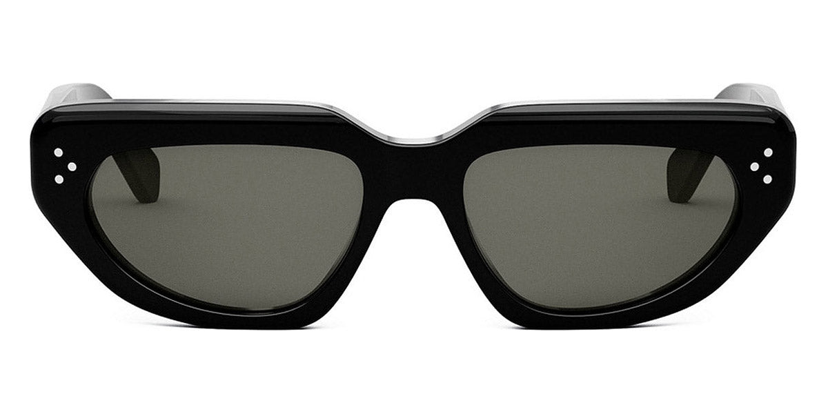 Celine® CL40273U CEL CL40273U 01A 54 - Shiny Black / Smoke Sunglasses