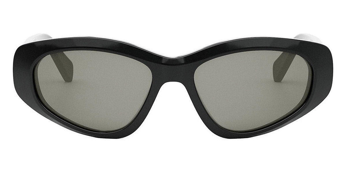 Celine® CL40279U CEL CL40279U 01A 57 - Shiny Black / Smoke Sunglasses