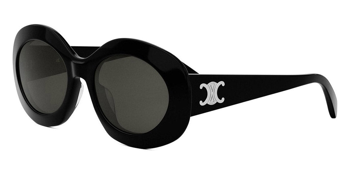 Celine® CL40292U CEL CL40292U 01A 54 - 01A Shiny Black / Smoke Sunglasses