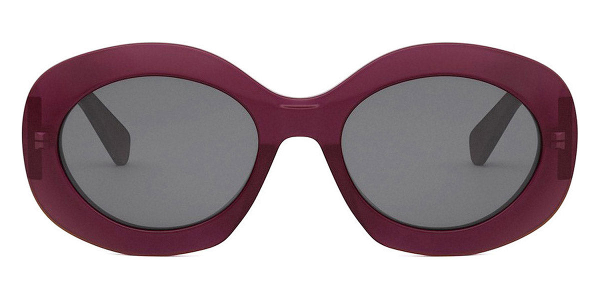 Celine® CL40292U CEL CL40292U 69A 54 - 69A Shiny Bordeaux / Smoke Sunglasses