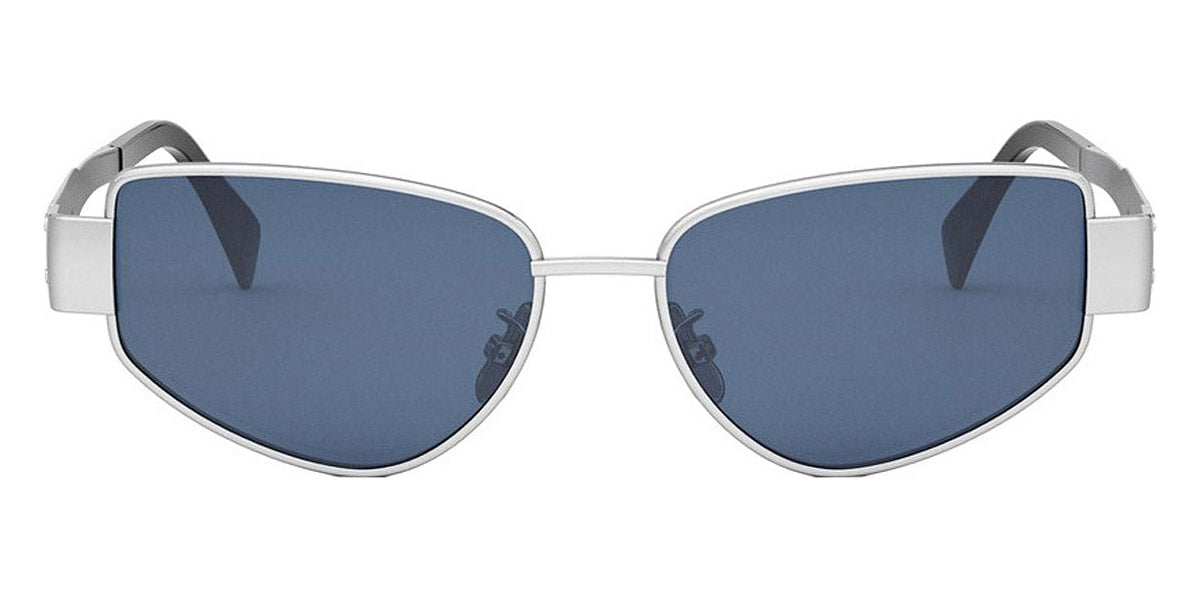 Celine® CL40293U CEL CL40293U 16V 55 - 16V Shiny Palladium / Blue Sunglasses