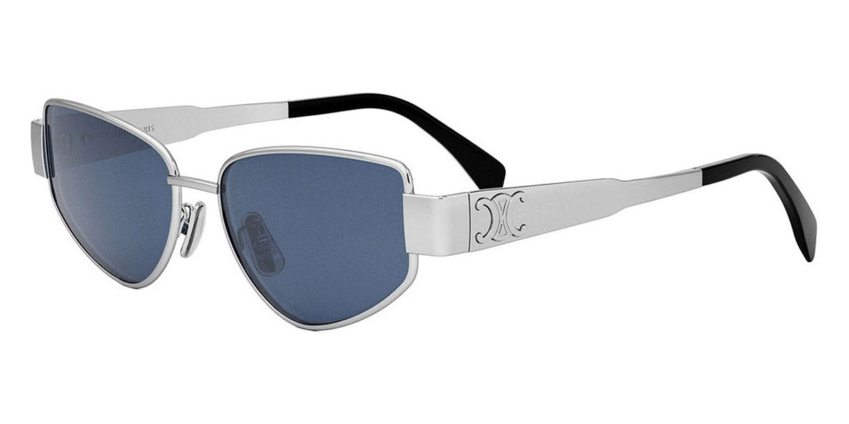 Celine® CL40293U CEL CL40293U 16V 55 - 16V Shiny Palladium / Blue Sunglasses