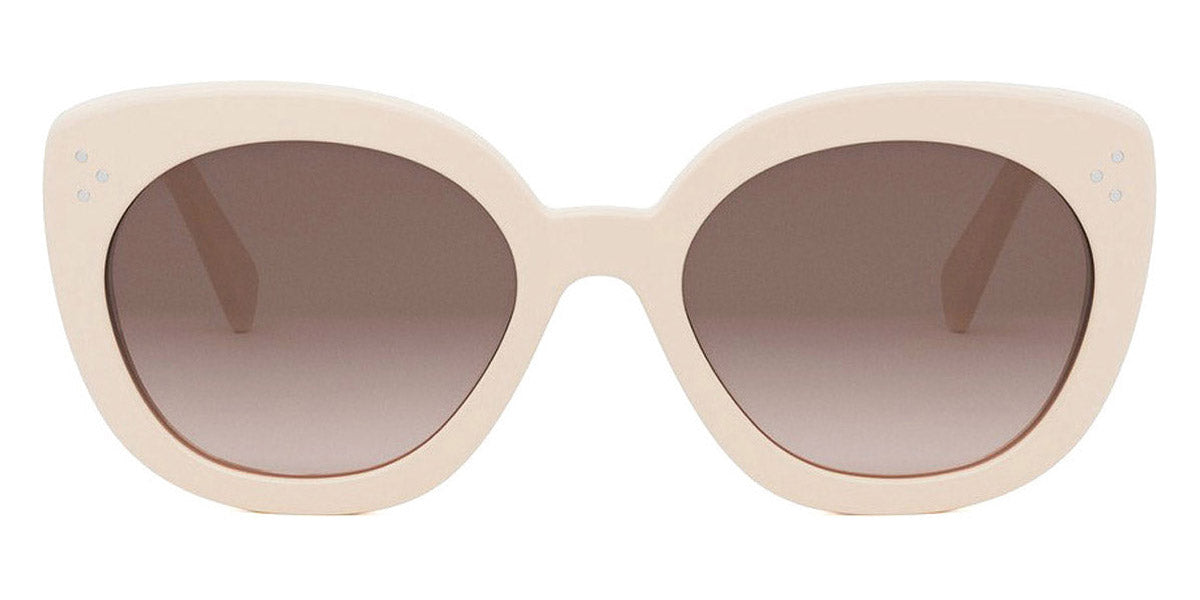 Celine® CL40295I CEL CL40295I 25F 56 - 25F Shiny Ivory / Gradient Brown Sunglasses