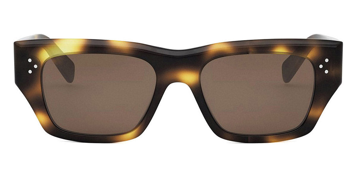 Celine® CL40297U CEL CL40297U 53E 53 - 53E Shiny Havana / Brown Sunglasses