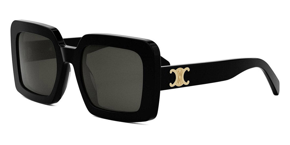Celine® CL40304U CEL CL40304U 01A 56 - 01A Shiny Black / Smoke Sunglasses