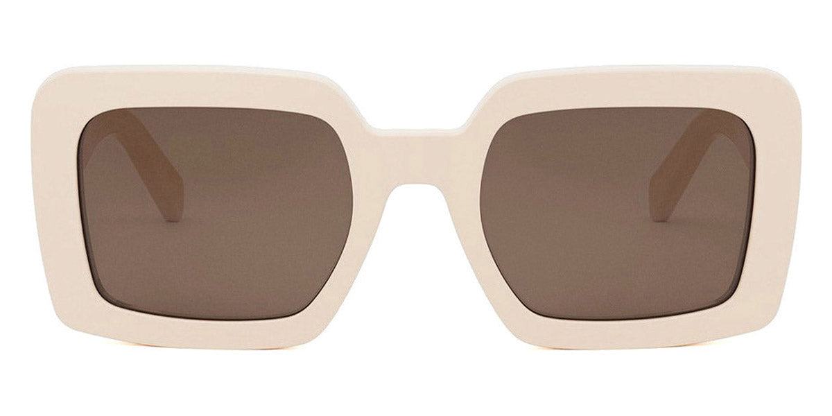 Celine® CL40304U CEL CL40304U 25E 56 - 25E Shiny Ivory / Brown Sunglasses