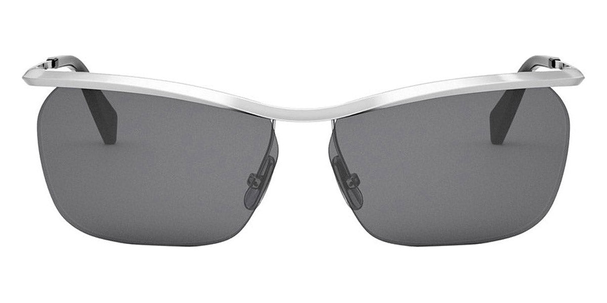 Celine® CL40307U CEL CL40307U 16A 62 - 16A Shiny Palladium / Smoke Sunglasses