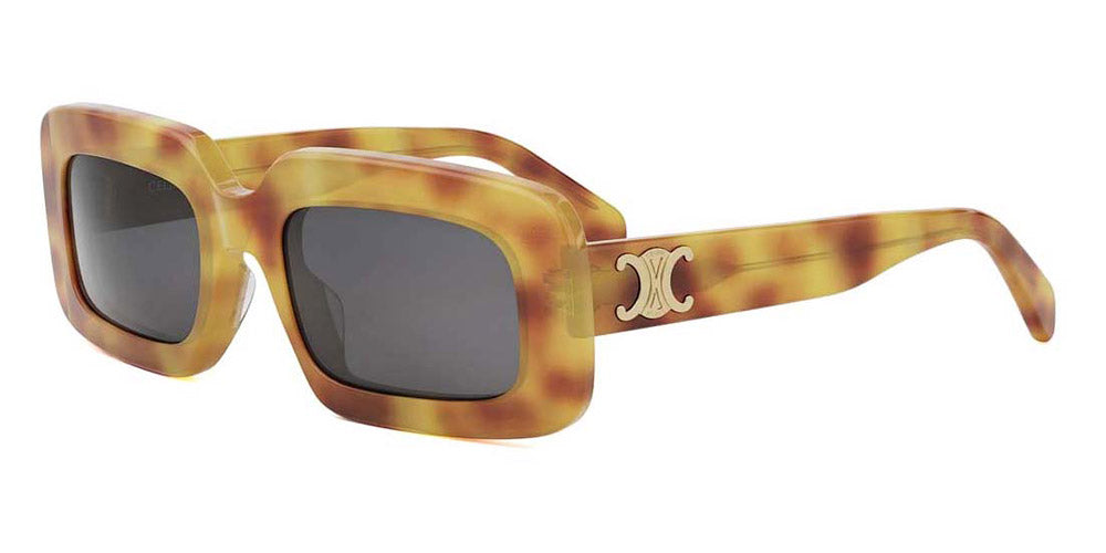 Celine® Cl40313U CEL CL40313U 53A 53 - 53A Shiny Havana / Grey Sunglasses