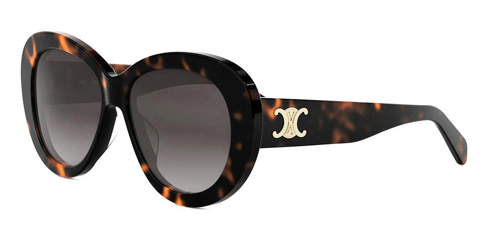 Celine® CL40317U CEL CL40317U 52F 55 - 52F Shiny Havana / Brown Gradient Sunglasses