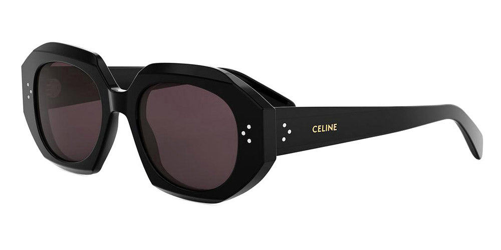 Celine® CL40319I CEL CL40319I 01Y 52 - 01Y Shiny Black / Violet Normal Sunglasses