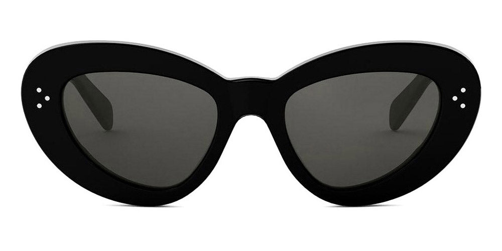 Celine® CL40320U CEL CL40320U 01A 52 - 01A Shiny Black / Grey Normal Sunglasses