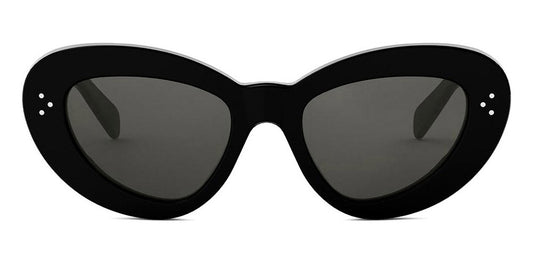 Celine® CL40320U CEL CL40320U 01A 52 - 01A Shiny Black / Grey Normal Sunglasses