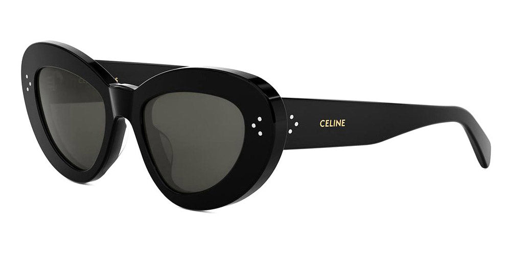Celine® CL40320U CEL CL40320U 01A 52 - 01A Shiny Black / Grey Normal Sunglasses