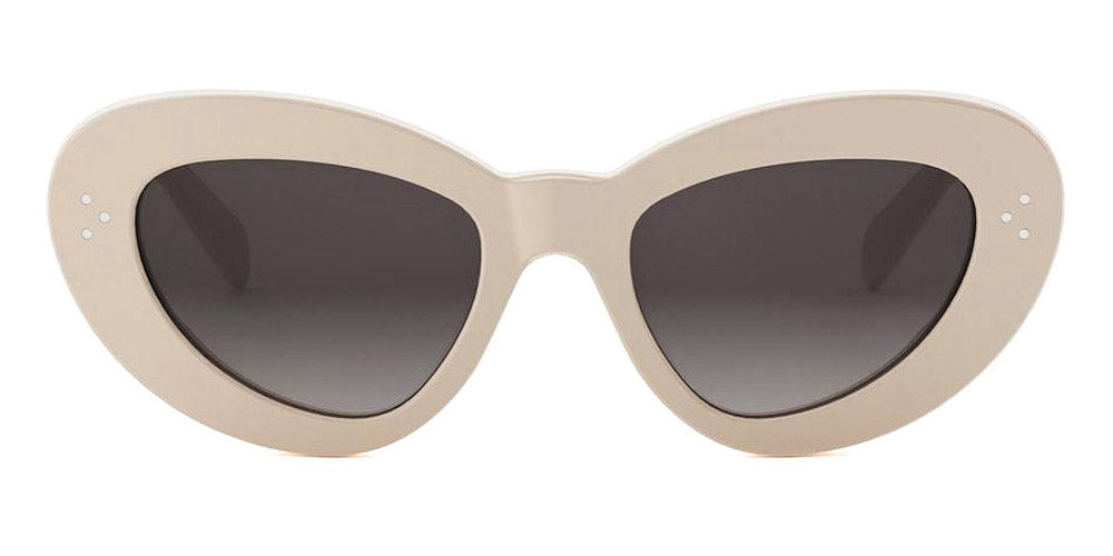 Celine® CL40320U CEL CL40320U 25F 52 - 25F Shiny White / Brown Gradient Sunglasses
