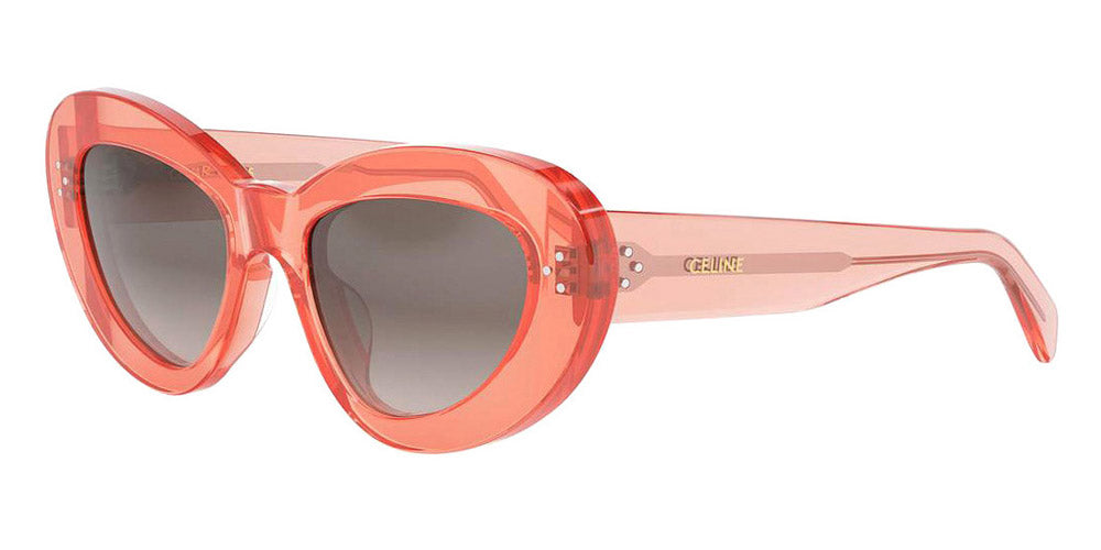Celine® CL40320U CEL CL40320U 42F 52 - 42F Shiny Orange / Brown Gradient Sunglasses