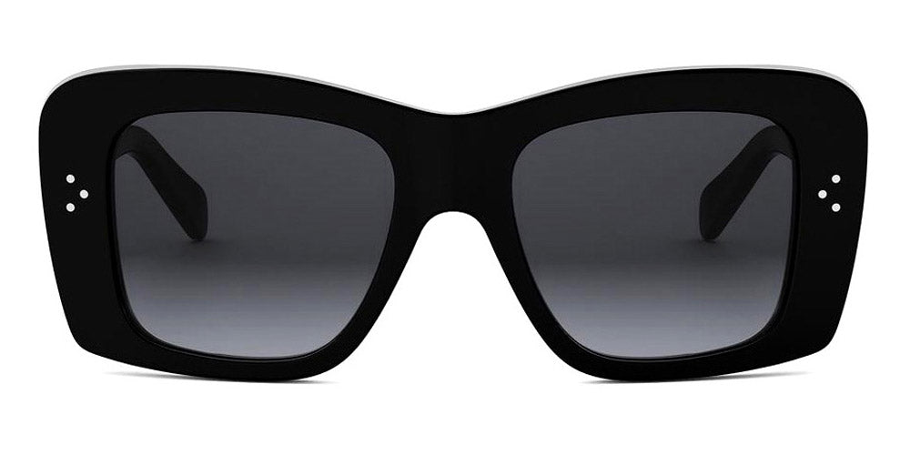 Celine® CL40321I CEL CL40321I 01B 53 - 01B Shiny Black / Grey Gradient Sunglasses