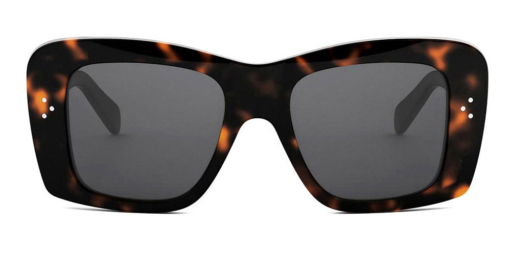 Celine® CL40321I CEL CL40321I 52A 53 - 52A Shiny Havana / Grey Normal Sunglasses