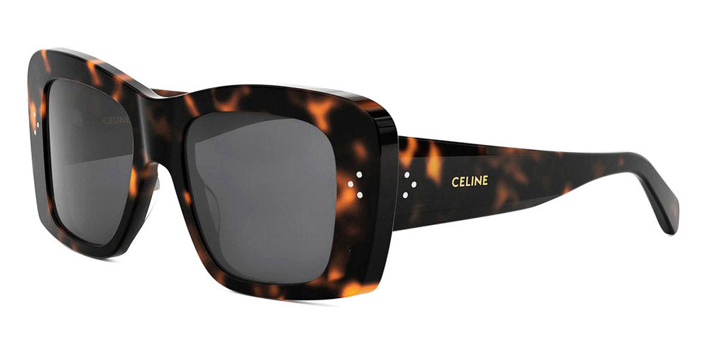 Celine® CL40321I CEL CL40321I 52A 53 - 52A Shiny Havana / Grey Normal Sunglasses