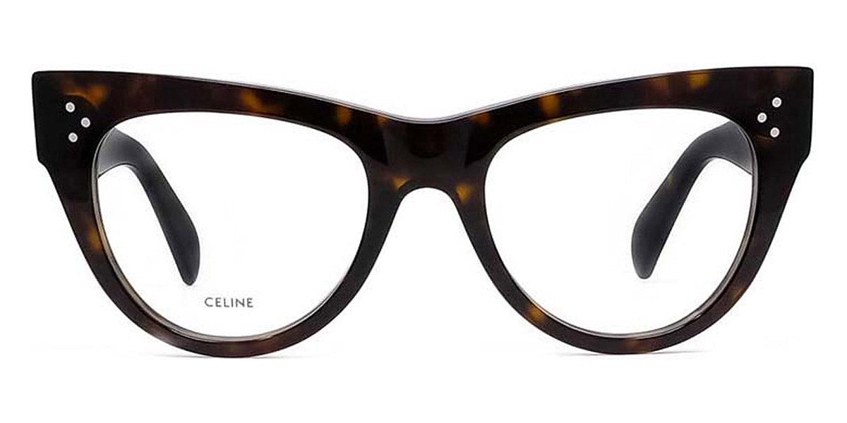 Celine® CL5003IN CEL CL5003IN 052 52 - Shiny Dark Havana Eyeglasses