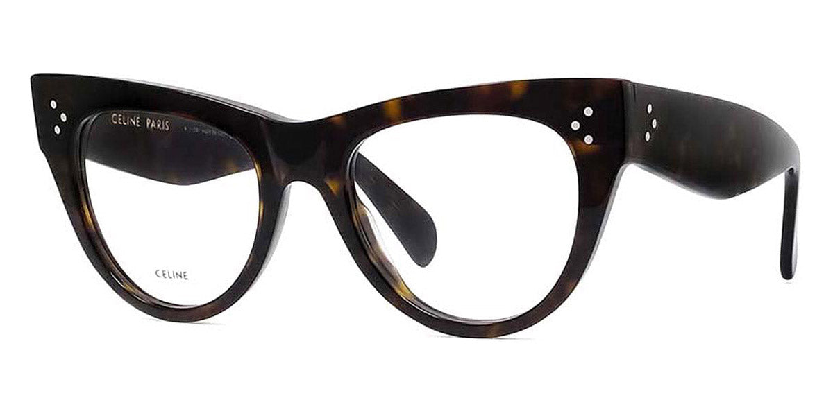 Celine® CL5003IN CEL CL5003IN 052 52 - Shiny Dark Havana Eyeglasses