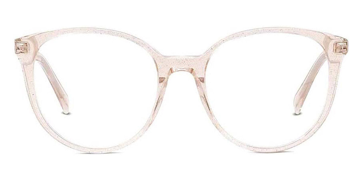 Celine® CL50077I CEL CL50077I 073 54 - Dark Havana / Lenses Clear Organic Eyeglasses