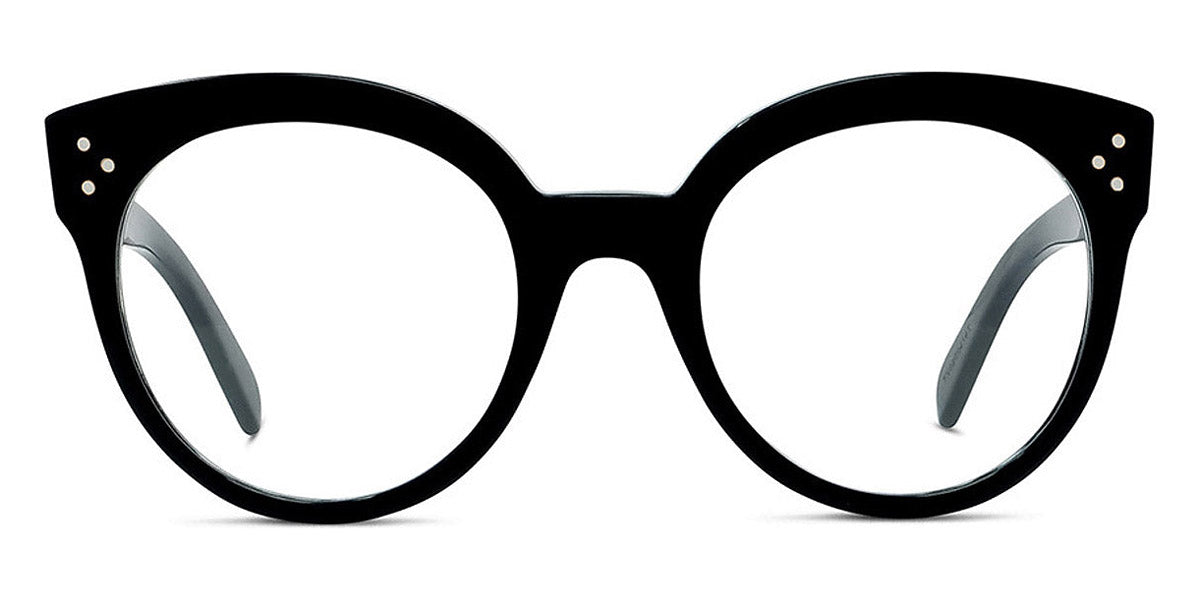 Celine® CL50093I CEL CL50093I 001 52 - Shiny Black Eyeglasses