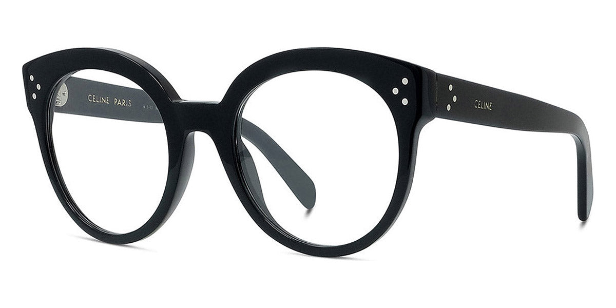 Celine® CL50093I CEL CL50093I 001 52 - Shiny Black Eyeglasses
