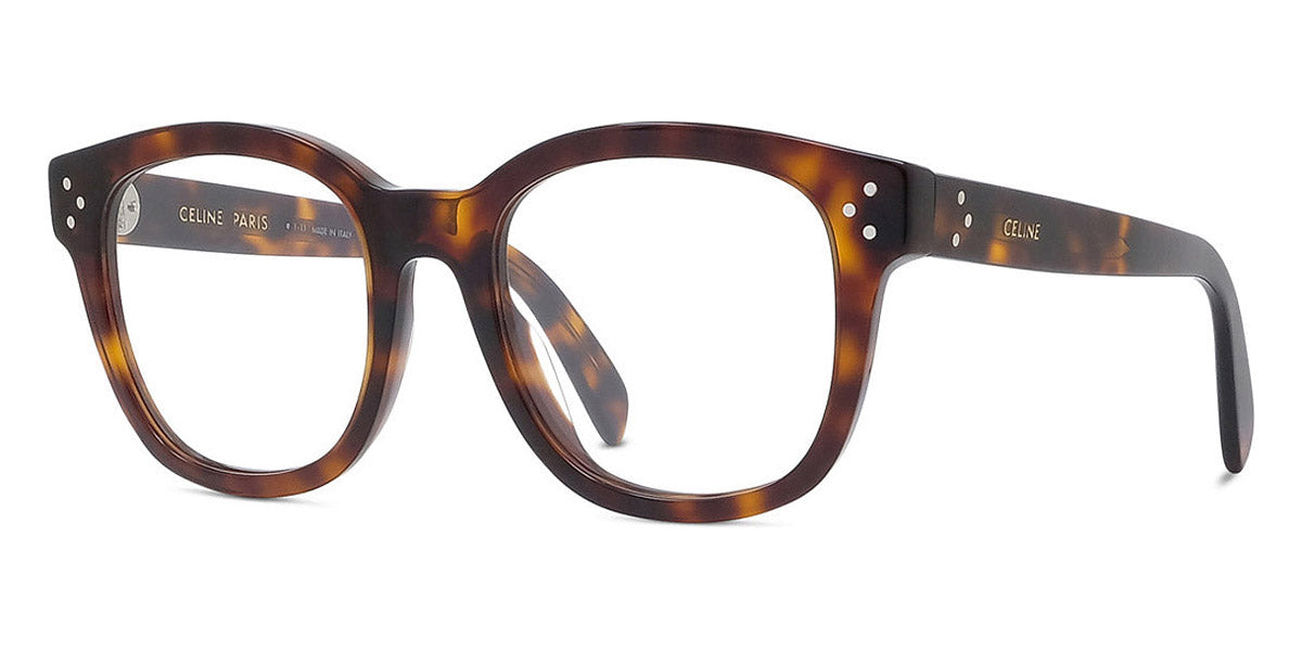 Celine® CL50098I CEL CL50098I 052 50 - Shiny Dark Havana Eyeglasses