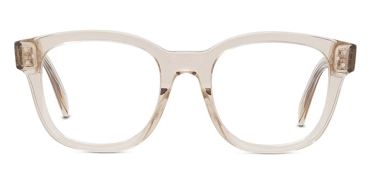 Celine® CL50098I CEL CL50098I 057 50 - Shiny Transparent Champagne Eyeglasses