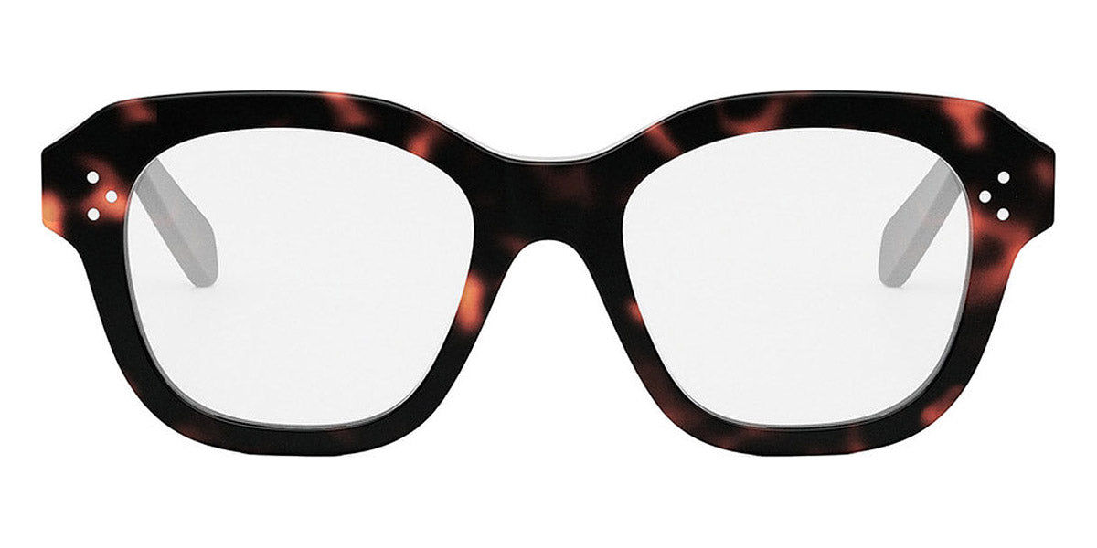 Celine® CL50124I CEL CL50124I 052 52 - Shiny Dark Havana Eyeglasses