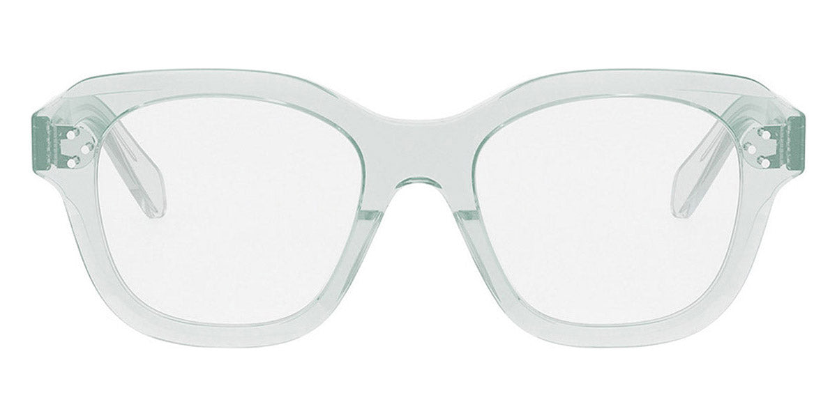 Celine® CL50124I CEL CL50124I 093 52 - Shiny Lime Transparent Eyeglasses