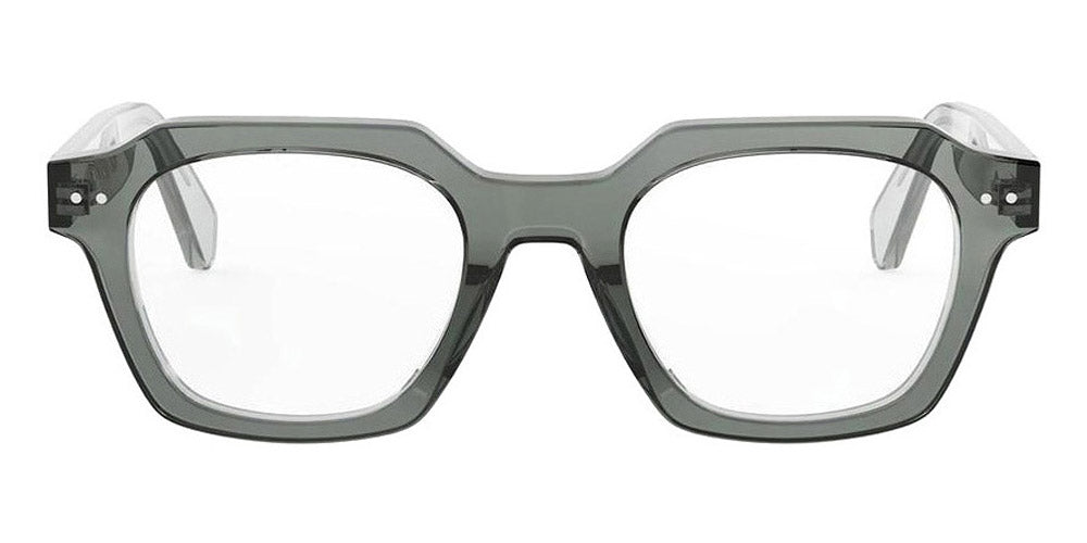 Celine® CL50128I CEL CL50128I 096 49 - 096 Shiny Green Eyeglasses
